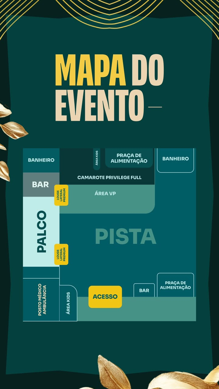Mapa do Reveillon de Villas 2027 Mapa do Reveillon de Villas 2027
